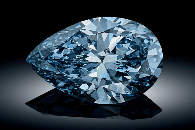 Gia certified hot sale blue diamonds